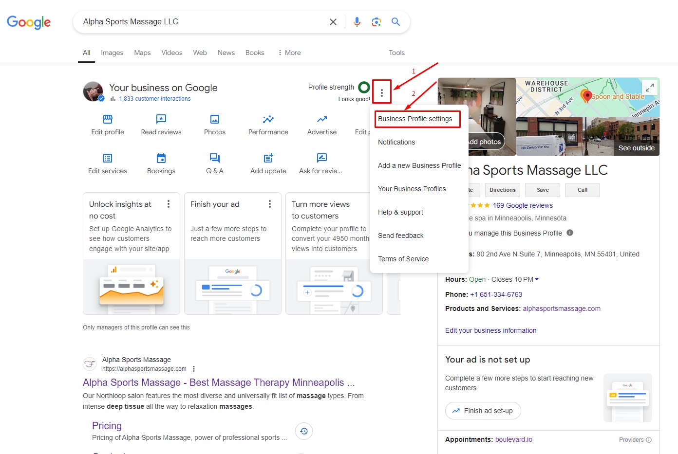 add user to google my business 